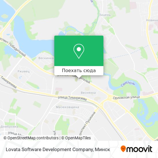 Карта Lovata Software Development Company