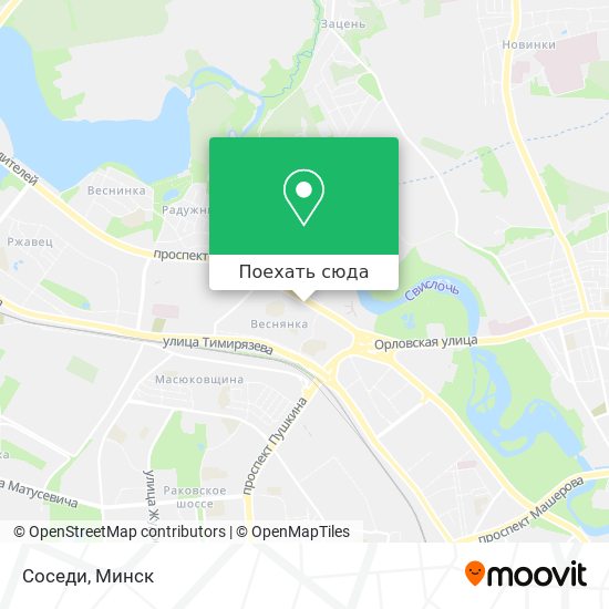 Карта Соседи