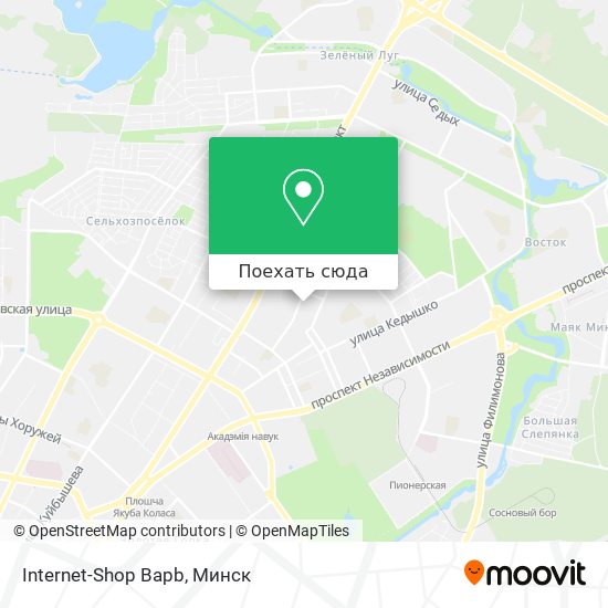 Карта Internet-Shop Bapb