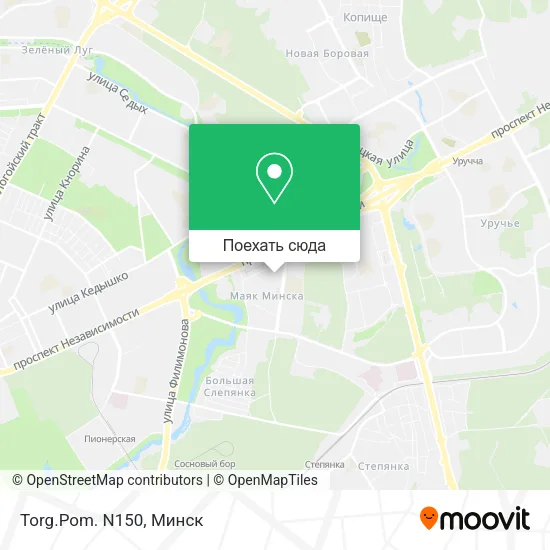 Карта Torg.Pom. N150