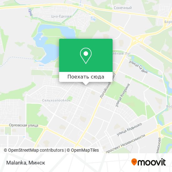 Карта Malanka