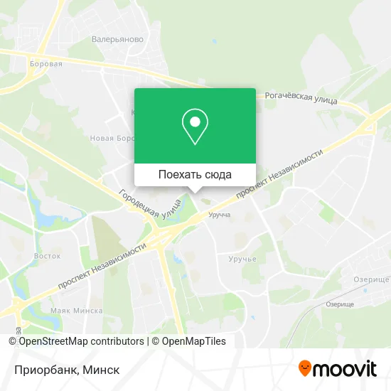 Карта Приорбанк