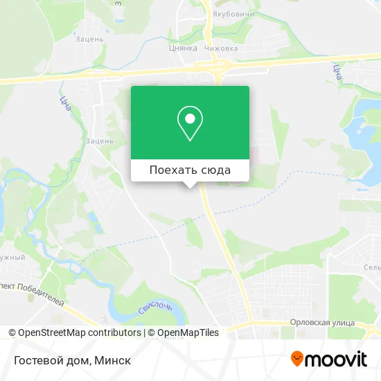 Карта Гостевой дом