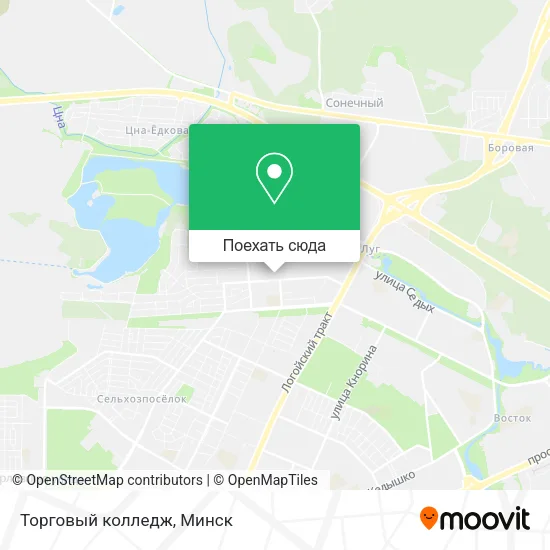 Карта Торговый колледж