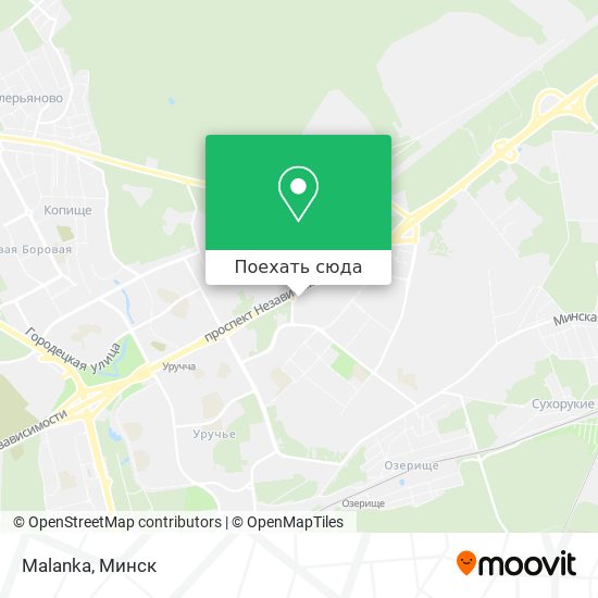 Карта Malanka