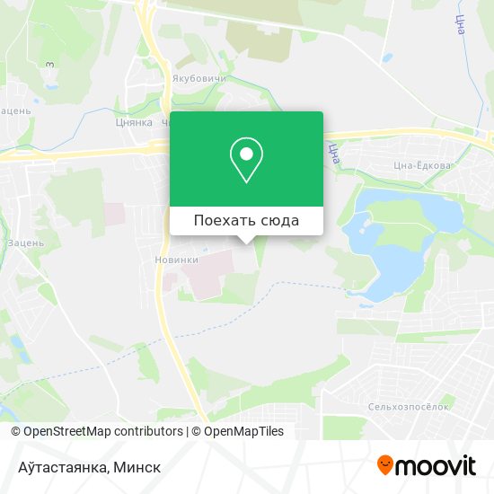 Карта Аўтастаянка