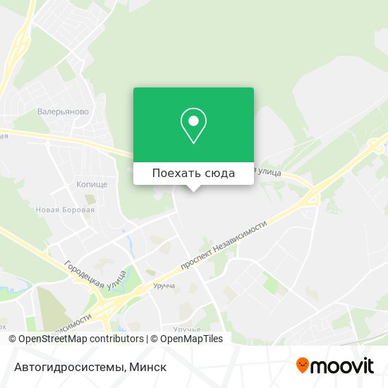 Карта Автогидросистемы