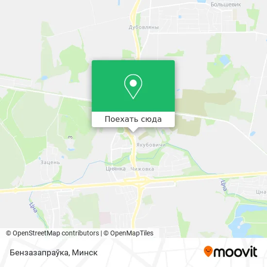 Карта Бензазапраўка