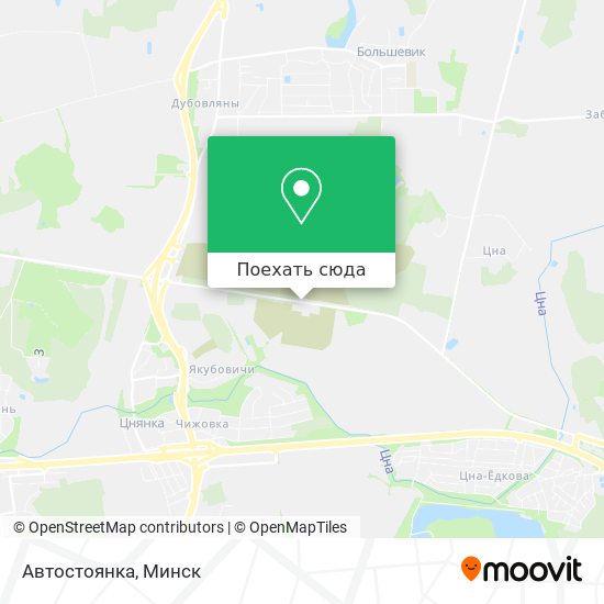Карта Автостоянка