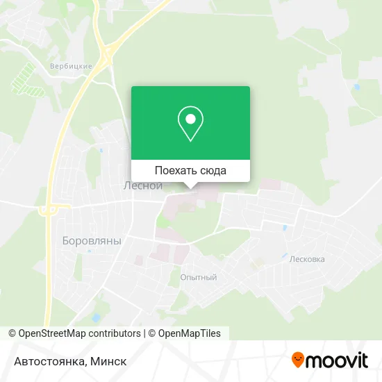 Карта Автостоянка