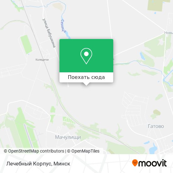 Карта Лечебный Корпус