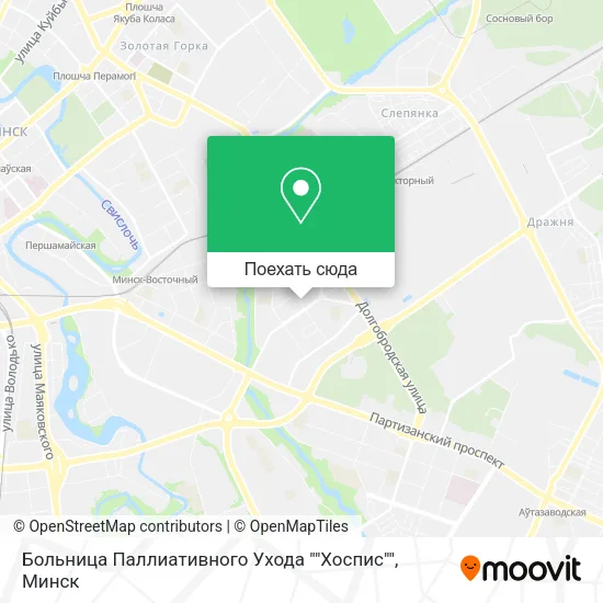 Карта Больница Паллиативного Ухода ""Хоспис""