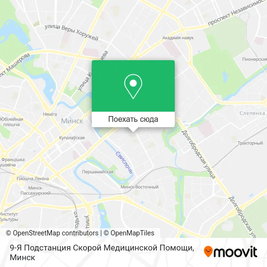 Карта 9-Я Подстанция Скорой Медицинской Помощи