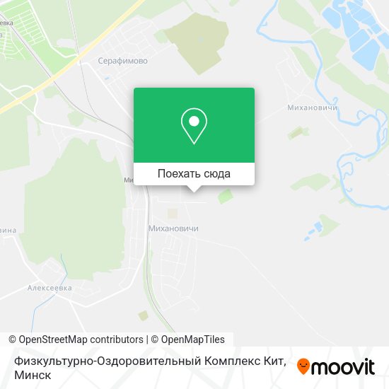 Карта Физкультурно-Оздоровительный Комплекс Кит