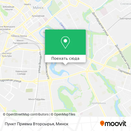 Карта Пункт Приема Вторсырья