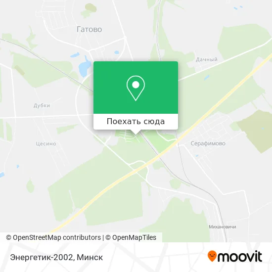 Карта Энергетик-2002