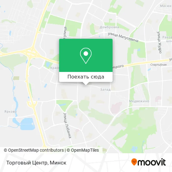 Карта Торговый Центр