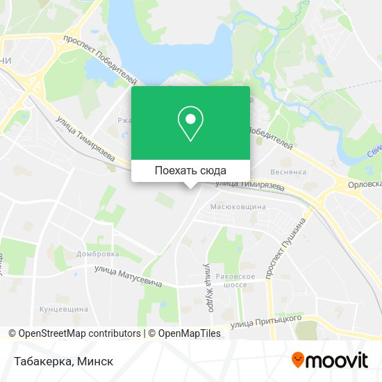 Карта Табакерка