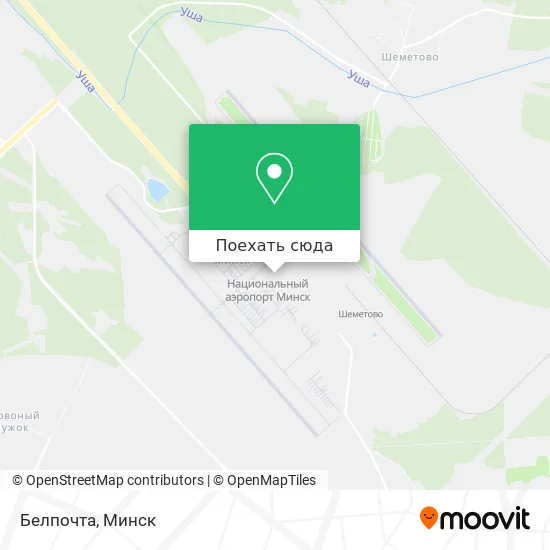 Карта Белпочта