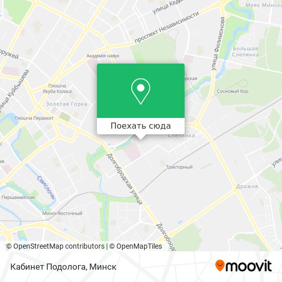 Карта Кабинет Подолога