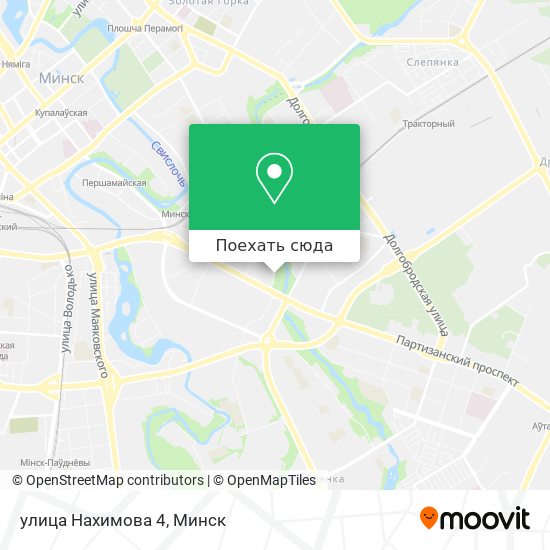 Карта улица Нахимова 4