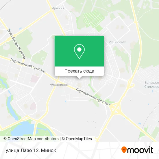 Карта улица Лазо 12