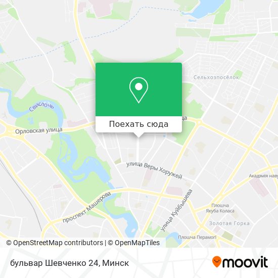 Карта бульвар Шевченко 24