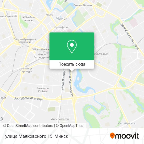 Карта улица Маяковского 15