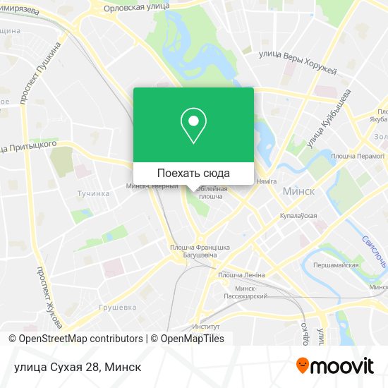 Карта улица Сухая 28