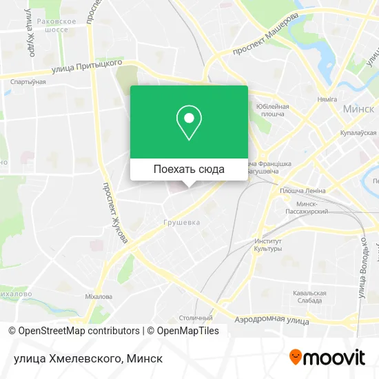 Карта улица Хмелевского