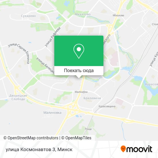 Карта улица Космонавтов 3