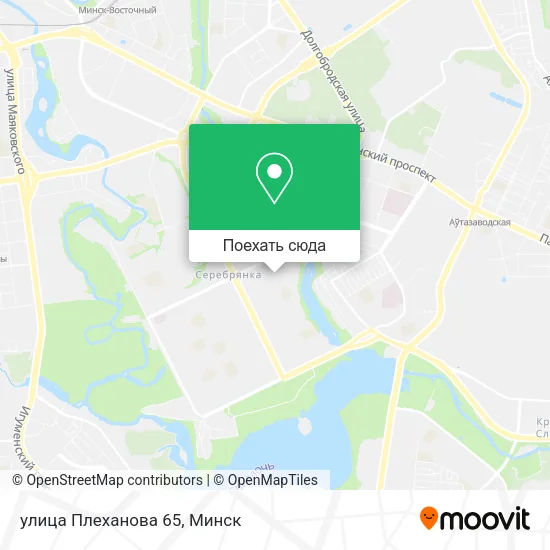 Карта улица Плеханова 65