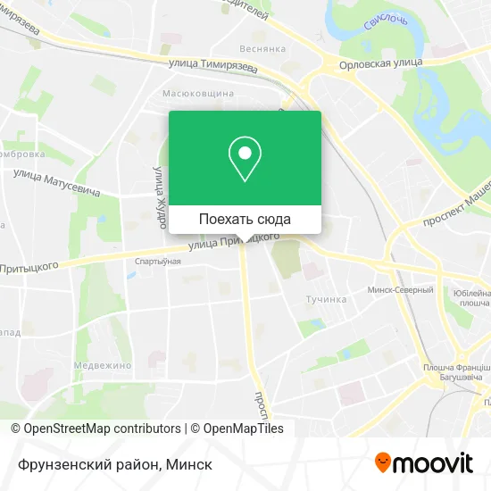 Карта Фрунзенский район