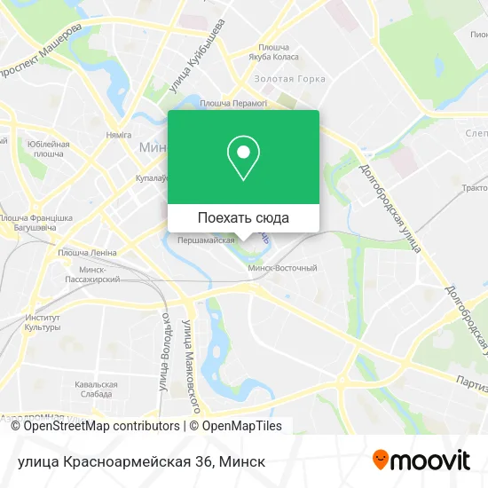 Карта улица Красноармейская 36