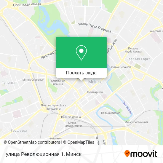 Карта улица Революционная 1