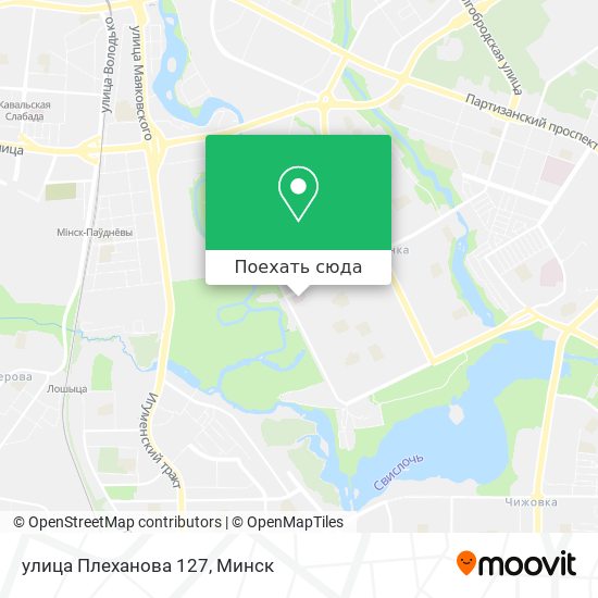 Карта улица Плеханова 127