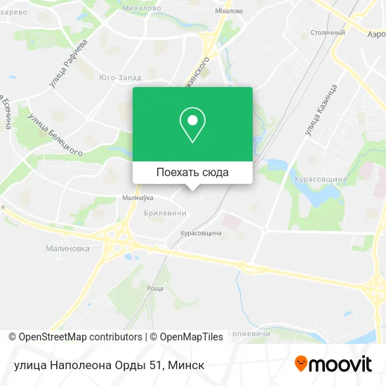 Карта улица Наполеона Орды 51