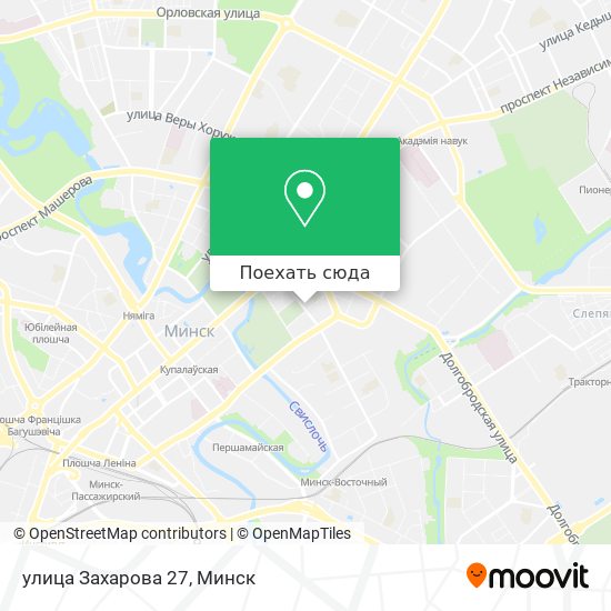 Карта улица Захарова 27