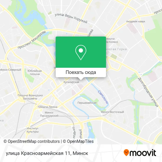 Карта улица Красноармейская 11