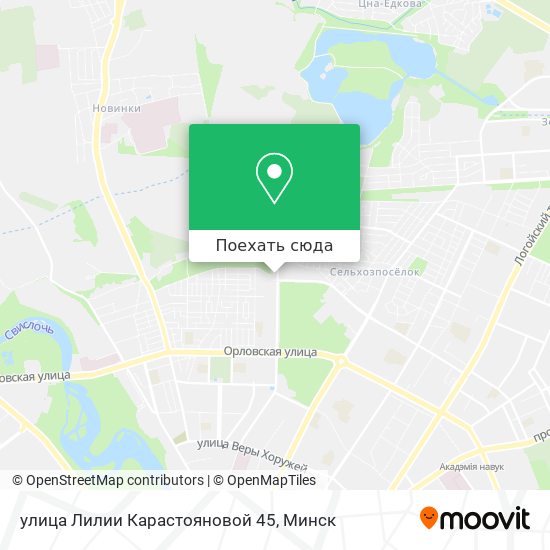 Карта улица Лилии Карастояновой 45