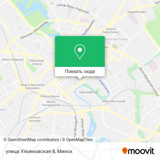 Карта улица Ульяновская 8