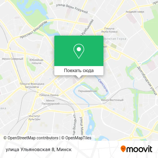 Карта улица Ульяновская 8