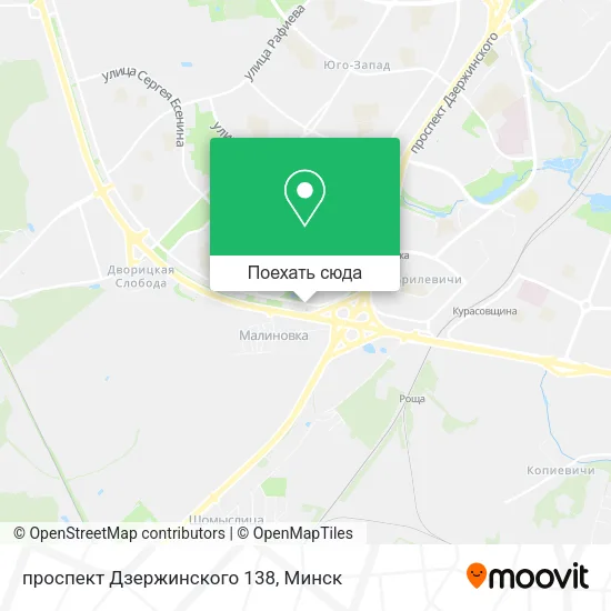 Карта проспект Дзержинского 138