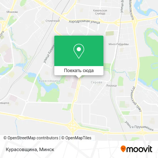Карта Курасовщина