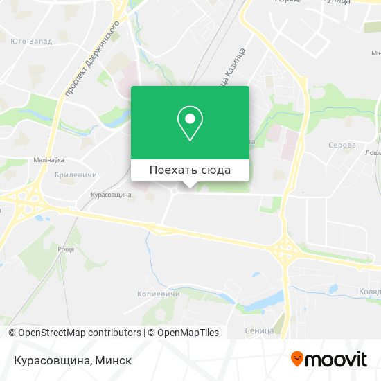 Карта Курасовщина