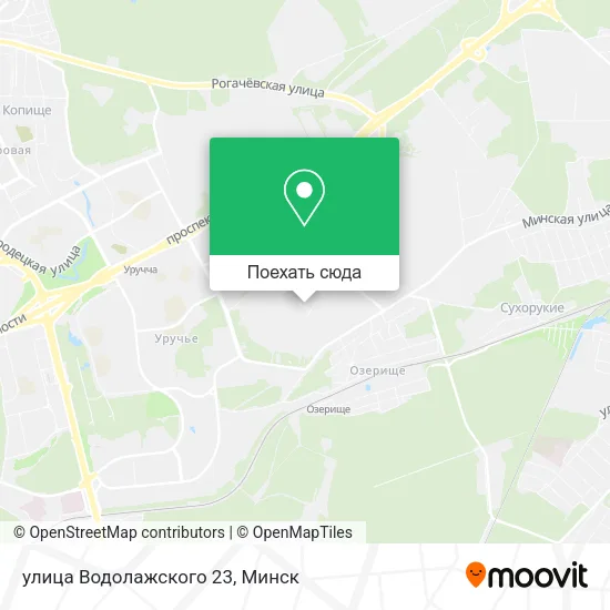 Карта улица Водолажского 23