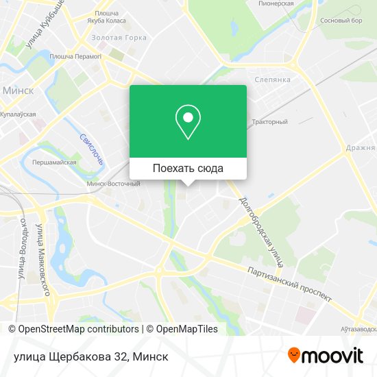 Карта улица Щербакова 32