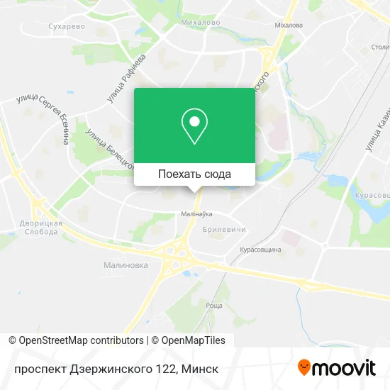 Карта проспект Дзержинского 122