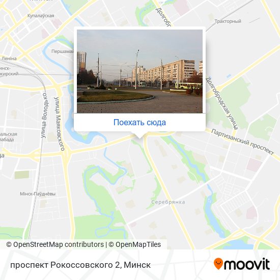 Карта проспект Рокоссовского 2