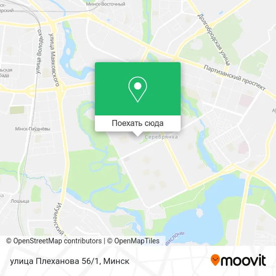 Карта улица Плеханова 56/1
